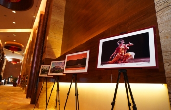 "Incredible India" Photo Exhibition organized on the occasion of Republic Day Reception in Guangzhou on 25 Jan 2019