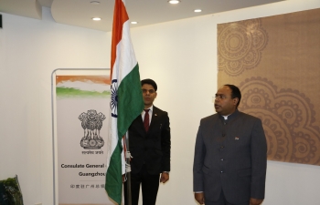 70th Republic Day celebrations at the Consulate General of India, Guangzhou