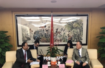 Consul General’s visit to Zhongshan and meeting with Mayor of Zhongshan (14 March 2019)