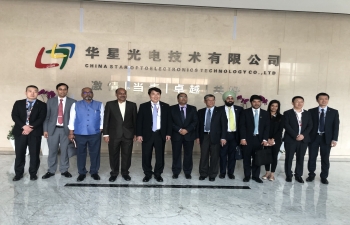 Visit to China Star Optoelectronics Technology Co (CSOT), TCL Group, Shenzhen (28 March 2019)