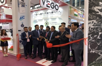 Consul General inaugurated India Pavilion at the Phase 1 of 125th session of Canton Fair (15 April 2019)
