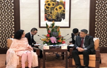 Visit of Senior Indian Diplomats to Guangzhou & Shenzhen (05-06 May 2019)