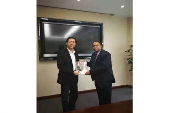 Consul General of India, Guangzhou  met Director General of Chengdu Foreign Affairs Office on August 7, 2019 and discussed ways to further strengthen exchanges between the two sides.