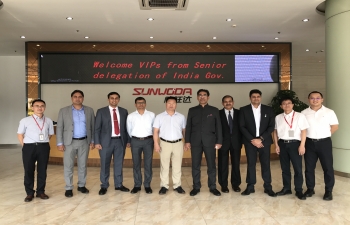 Visit of Govt of Uttar Pradesh Delegation to Sunwoda Electronics Co , Shenzhen  for Investment Promotion (18 Sep 2019)