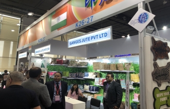 CG inaugurated India Pavilion at Canton Fair in Guangzhou on 31 Oct