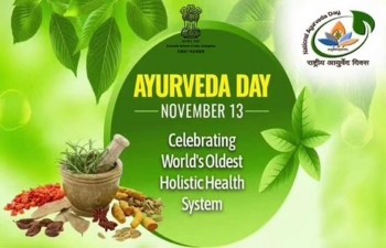 Ayurveda Day 2020 Celebration @ Consulate on 13 November, 2020