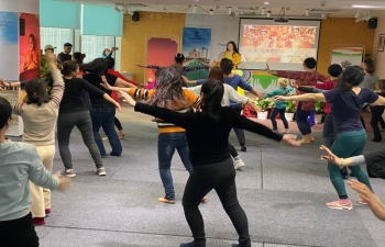 Indian Dance Workshop @ Consulate on 18 December 2020 (video & photos)