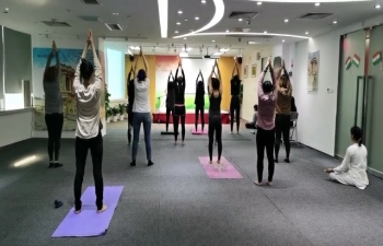 The First Yoga Workshop of 2021 @ Consulate (1 February, 2021)
