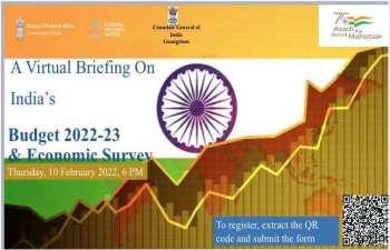 Virtual briefing on India's Budget 2022-23 & Economic Survey