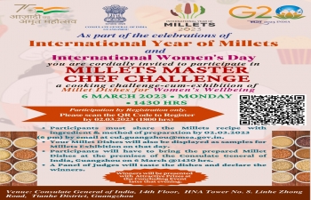 Celebrations of International Year of Millets 2023 and International Womens Day